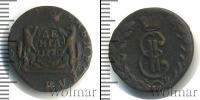 Монета 1762 – 1796 Екатерина II 1 деньга Медь 1772