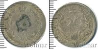 Монета 1825 – 1855 Николай I 20 копеек Серебро 1853