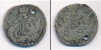 Монета 1741 – 1761 Елизавета Петровна 5 копеек Серебро 1755