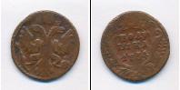 Монета 1730 – 1740 Анна Иоанновна 1 полушка Медь 1734