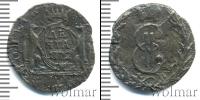 Монета 1762 – 1796 Екатерина II 1 деньга Медь 1772
