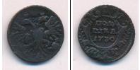 Монета 1730 – 1740 Анна Иоанновна 1 полушка Медь 1730
