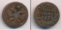 Монета 1730 – 1740 Анна Иоанновна 1 полушка Медь 1739