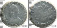 Монета 1762 – 1796 Екатерина II 15 копеек Серебро 1784