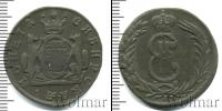 Монета 1762 – 1796 Екатерина II 2 копейки Медь 1773