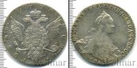 Монета 1762 – 1796 Екатерина II 1 рубль Серебро 1770