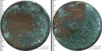 Монета 1825 – 1855 Николай I 10 копеек Медь 1834