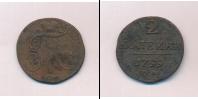 Монета 1796 – 1801 Павел I 2 копейки Медь 1799