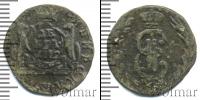 Монета 1762 – 1796 Екатерина II 1 деньга Медь 1772