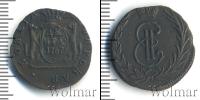 Монета 1762 – 1796 Екатерина II 1 деньга Медь 1767