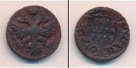 Монета 1730 – 1740 Анна Иоанновна 1 полушка Медь 1739