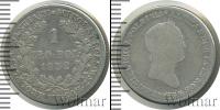 Монета 1825 – 1855 Николай I 1 злотый Серебро 1832