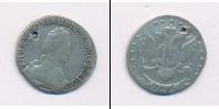 Монета 1762 – 1796 Екатерина II 15 копеек Серебро 1784