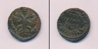Монета 1730 – 1740 Анна Иоанновна 1 полушка Медь 1738