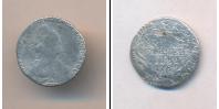 Монета 1762 – 1796 Екатерина II 1 гривенник Серебро 1789