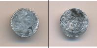 Монета 1762 – 1796 Екатерина II 1 гривенник Серебро 1790