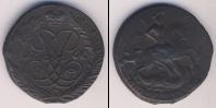 Монета 1741 – 1761 Елизавета Петровна 2 копейки Медь 1760