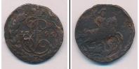 Монета 1762 – 1796 Екатерина II 1 копейка Медь 1795