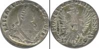Монета 1741 – 1761 Елизавета Петровна 6 грошей Серебро 1759