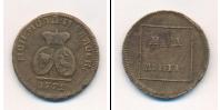 Монета 1762 – 1796 Екатерина II 1 пара Медь 1772