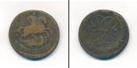 Монета 1741 – 1761 Елизавета Петровна 2 копейки Медь 1757