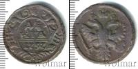 Монета 1730 – 1740 Анна Иоанновна 1 деньга Медь 1737