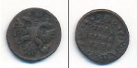 Монета 1730 – 1740 Анна Иоанновна 1 полушка Медь 1738