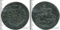 Монета 1741 – 1761 Елизавета Петровна 2 копейки Медь 1759