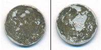 Монета 1825 – 1855 Николай I 5 грошей Серебро 1840