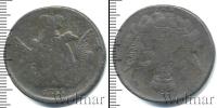 Монета 1741 – 1762 Елизавета Петровна 1 копейка Медь 1755