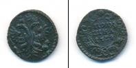 Монета 1730 – 1740 Анна Иоанновна 1 полушка Медь 1734