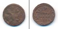 Монета 1730 – 1740 Анна Иоанновна 1 полушка Медь 1740