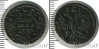 Монета 1730 – 1740 Анна Иоанновна 1 полушка Медь 1730