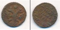 Монета 1730 – 1740 Анна Иоанновна 1 полушка Медь 1739