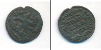Монета 1730 – 1740 Анна Иоанновна 1 полушка Медь 1736