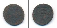 Монета 1730 – 1740 Анна Иоанновна 1 полушка Медь 1731