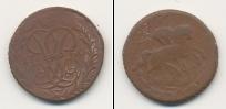 Монета 1741 – 1761 Елизавета Петровна 1 деньга Медь 1760