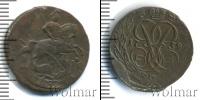 Монета 1741 – 1761 Елизавета Петровна 1 деньга Медь 1759