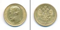 Монета 1894 – 1917 Николай II 5 рублей Золото 1903