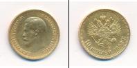 Монета 1894 – 1917 Николай II 10 рублей Золото 1898