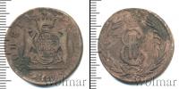 Монета 1762 – 1796 Екатерина II 2 копейки Медь 1773