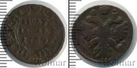 Монета 1730 – 1740 Анна Иоанновна 1 полушка Медь 1739