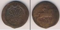 Монета 1741 – 1761 Елизавета Петровна 1 копейка Медь 1759
