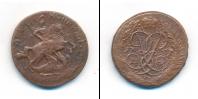 Монета 1741 – 1761 Елизавета Петровна 2 копейки Медь 1757