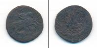 Монета 1741 – 1761 Елизавета Петровна 2 копейки Медь 1758