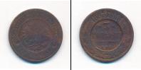 Монета 1881 – 1894 Александр III 3 копейки Медь 1883