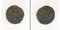 Монета 1730 – 1740 Анна Иоанновна 1 полушка Медь 1737
