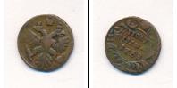 Монета 1730 – 1740 Анна Иоанновна 1 полушка Медь 1738