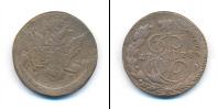 Монета 1762 – 1796 Екатерина II 5 копеек Медь 1778