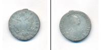 Монета 1762 – 1796 Екатерина II 1 полуполтинник Серебро 1769